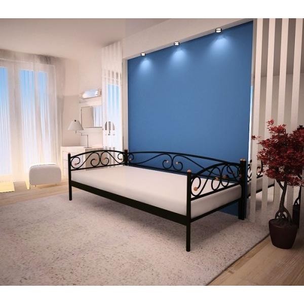 

Кровать Verona Lux Метакам 180х200 см. Черный