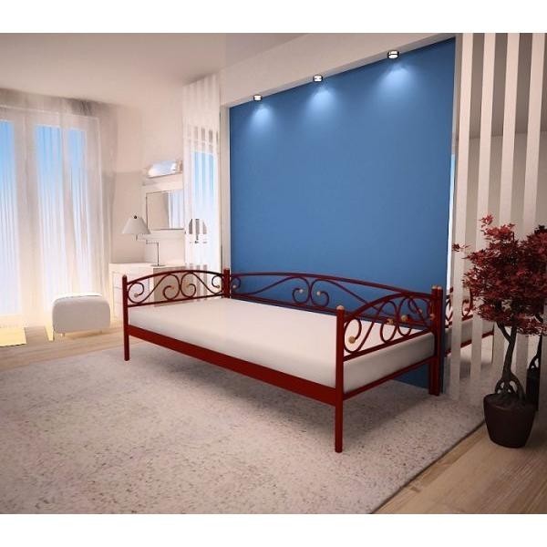 

Кровать Verona Lux Метакам 160х200 см. Красный лак