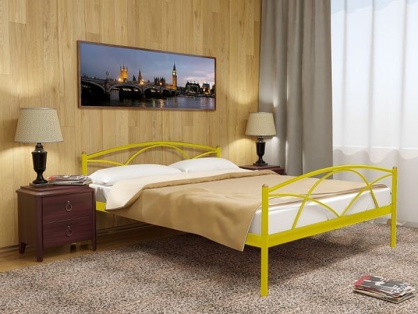 

Кровать Palermo-2 Метакам 160х190 см. Желтый