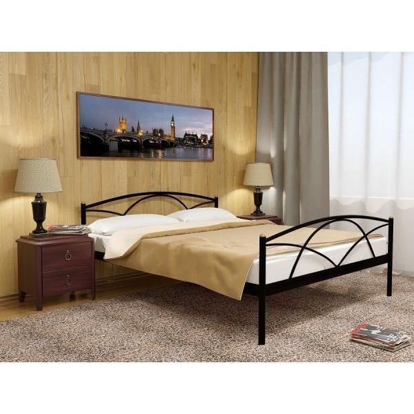 

Кровать Palermo-2 Метакам 120х190 см. Черный