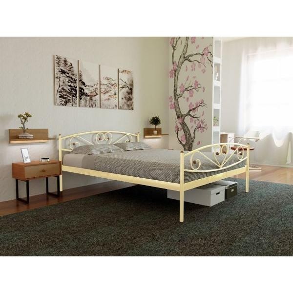 

Кровать Milana-2 Метакам 80х190 см. Бежевый