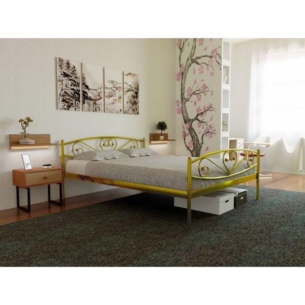 

Кровать Milana-2 Метакам 180х200 см. Золото