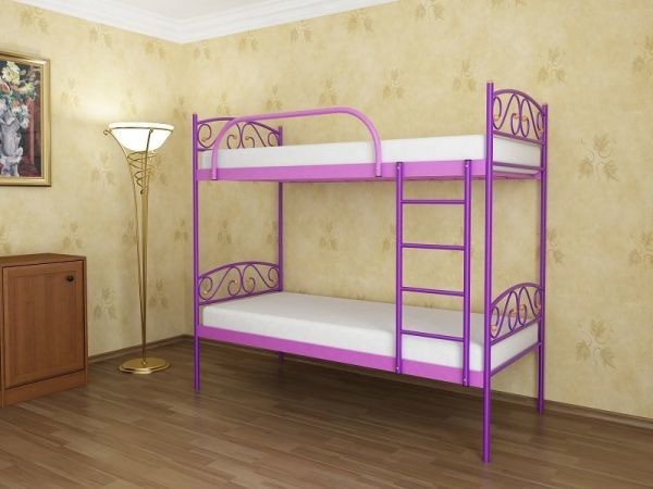 

Двухъярусная кровать Verona Duo Метакам 90х190 см. Сиреневый