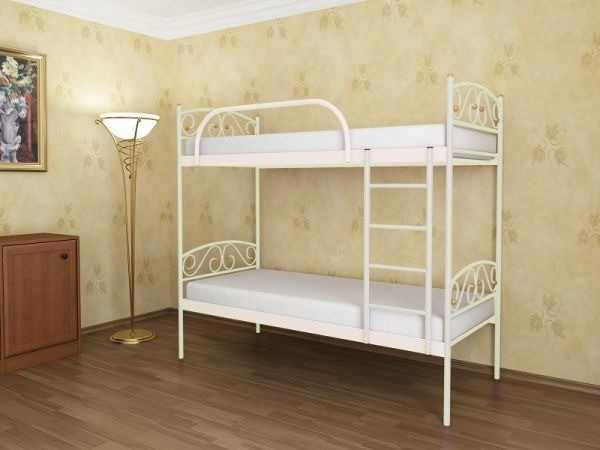 

Двухъярусная кровать Verona Duo Метакам 80х200 см. Белый