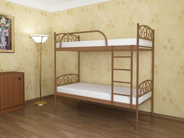 

Двухъярусная кровать Verona Duo Метакам 80х190 см. Коричневый