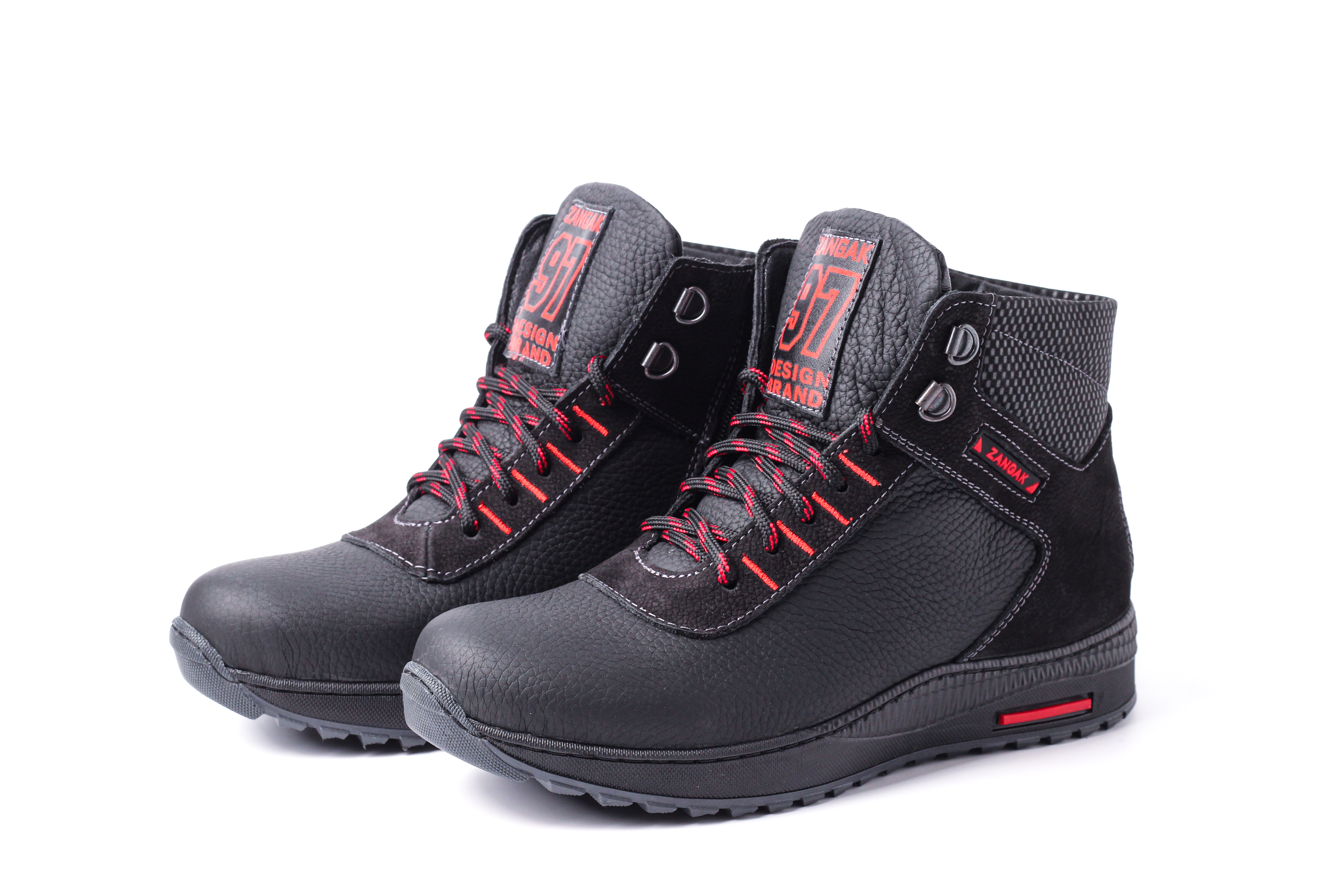 

Ботинки Zangak 124BLACK-RED черно-красный 39 2000903547013