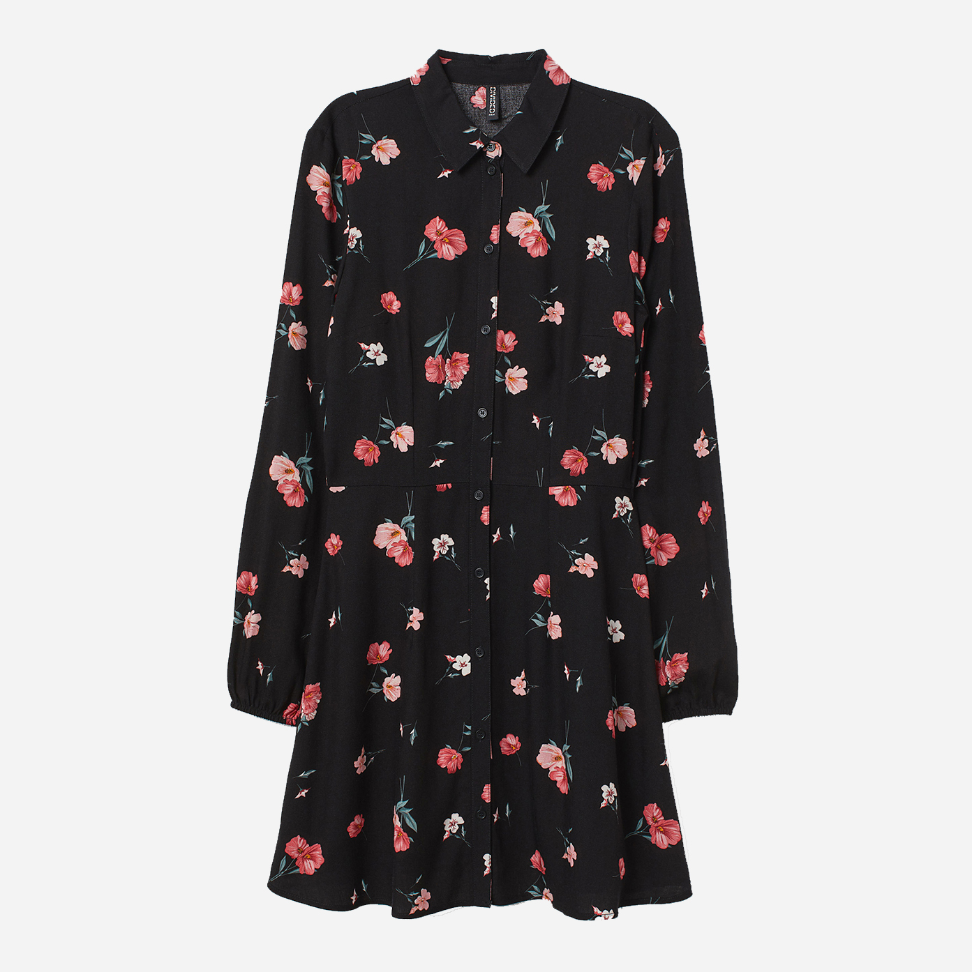 

Платье H&M 714620 32 Черный/Белый/Красный