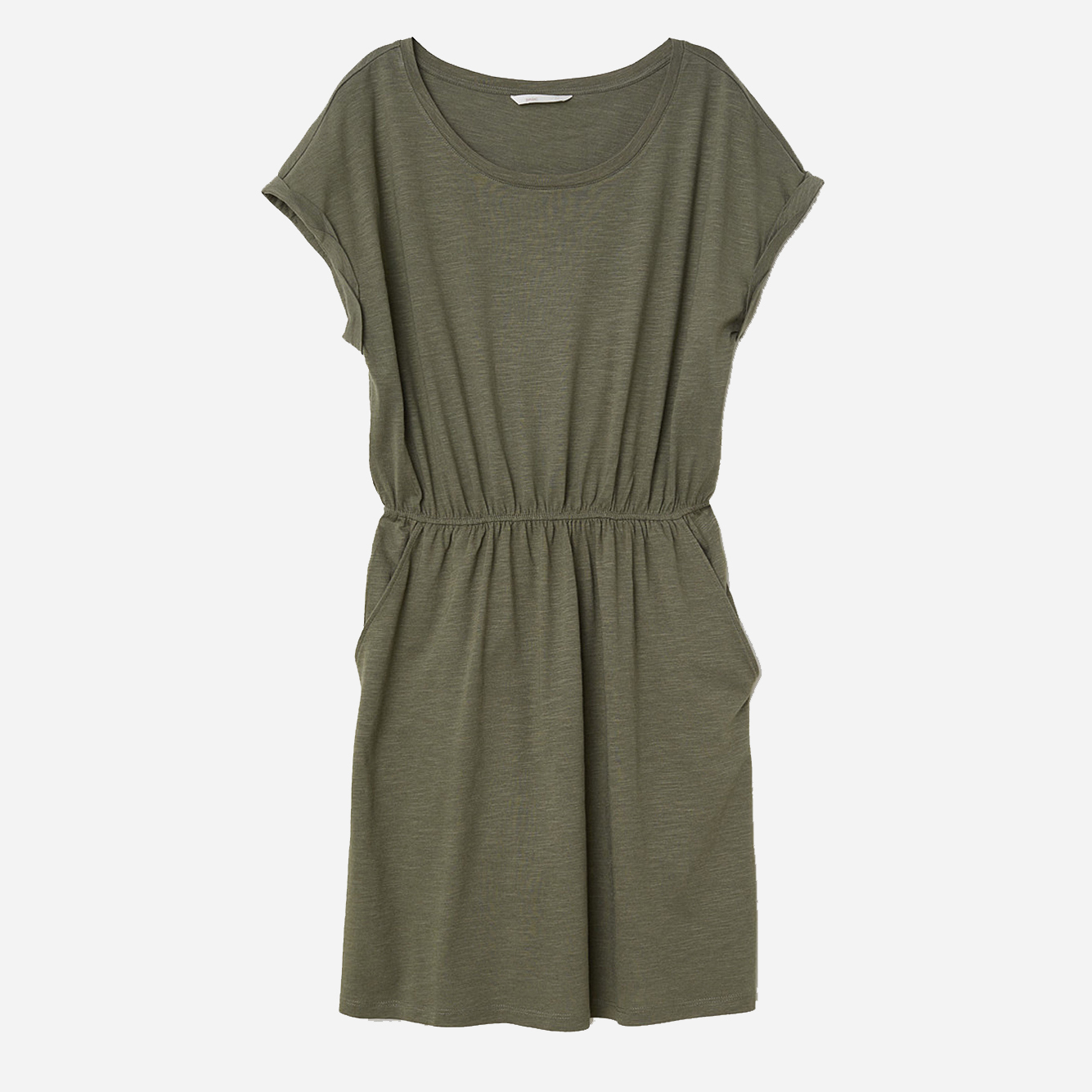 

Платье H&M 0554811_хаки_02 S Хаки