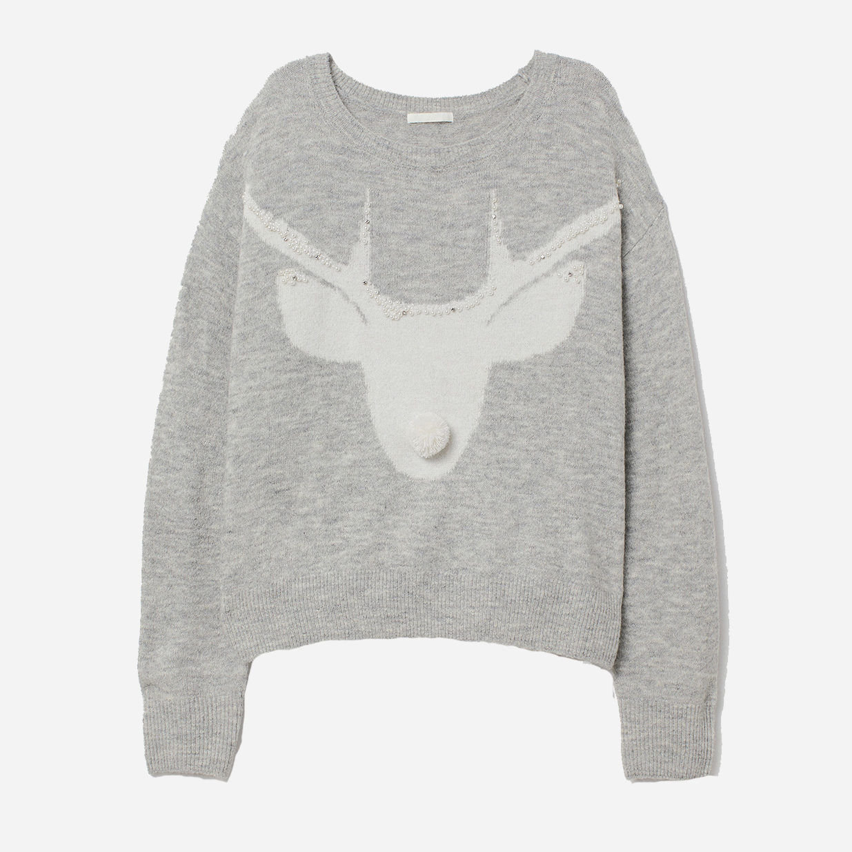 

Свитер H&M 0699934_02 L Серый
