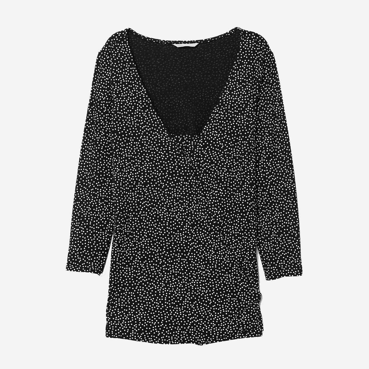 

Блузка для кормящих мам H&M 0586664_грошек XS Черная с белым