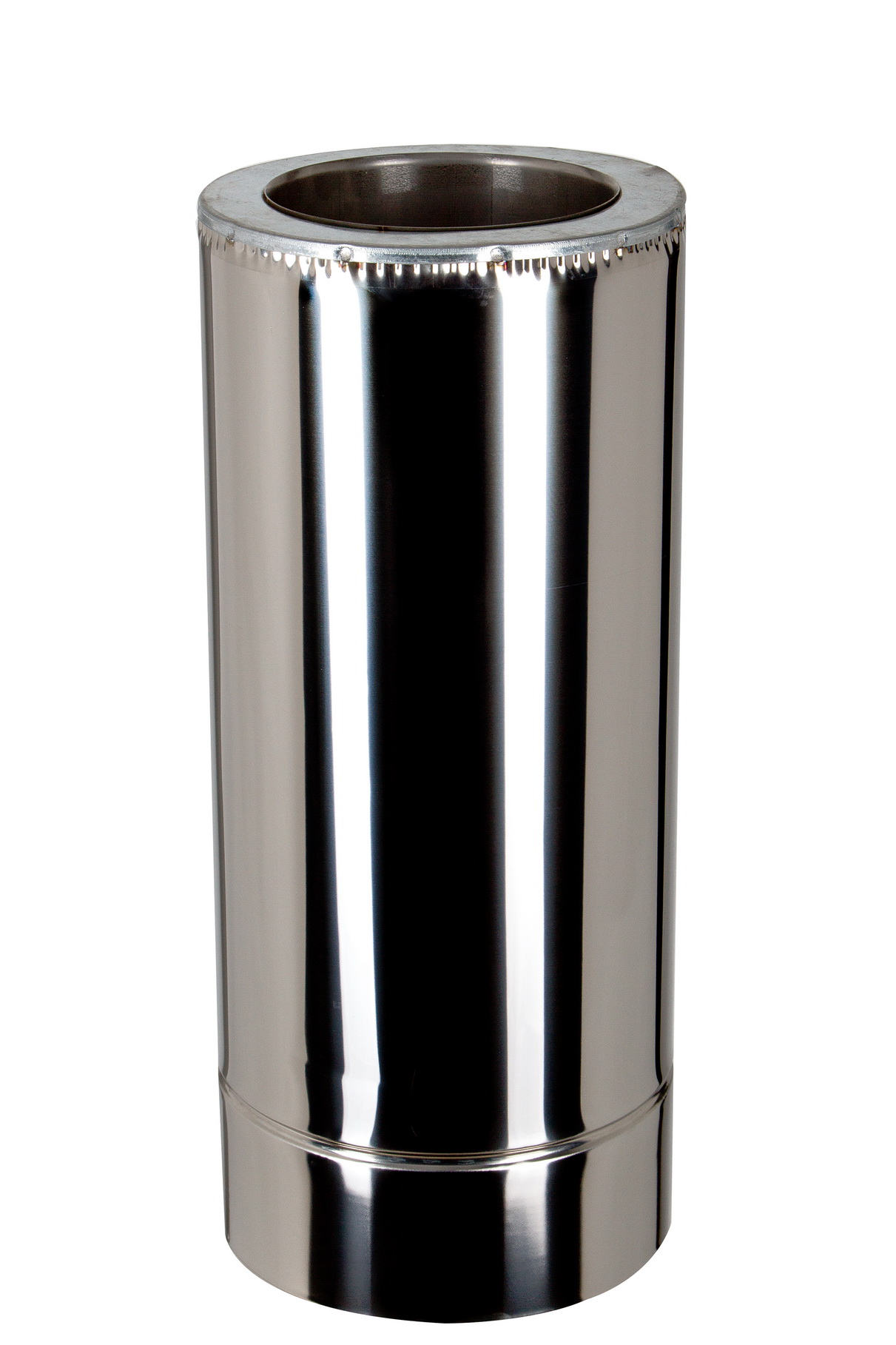 

Труба Лира-ЛТД двустенная (термо) 0,5м Ф200/260 нержавеющая сталь AiSi321 ≠0,8мм