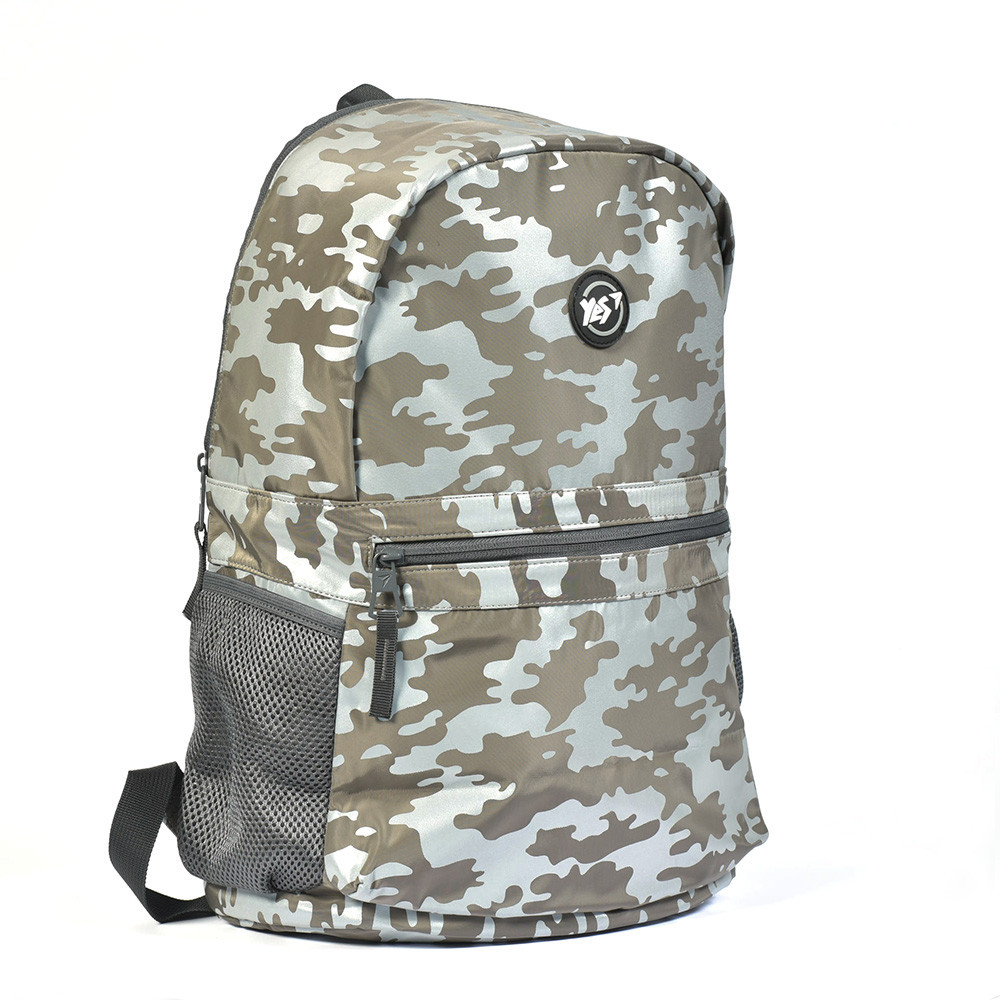 

Рюкзак молодежный YES R-09 "Сompact Reflective" милитари коричневый
