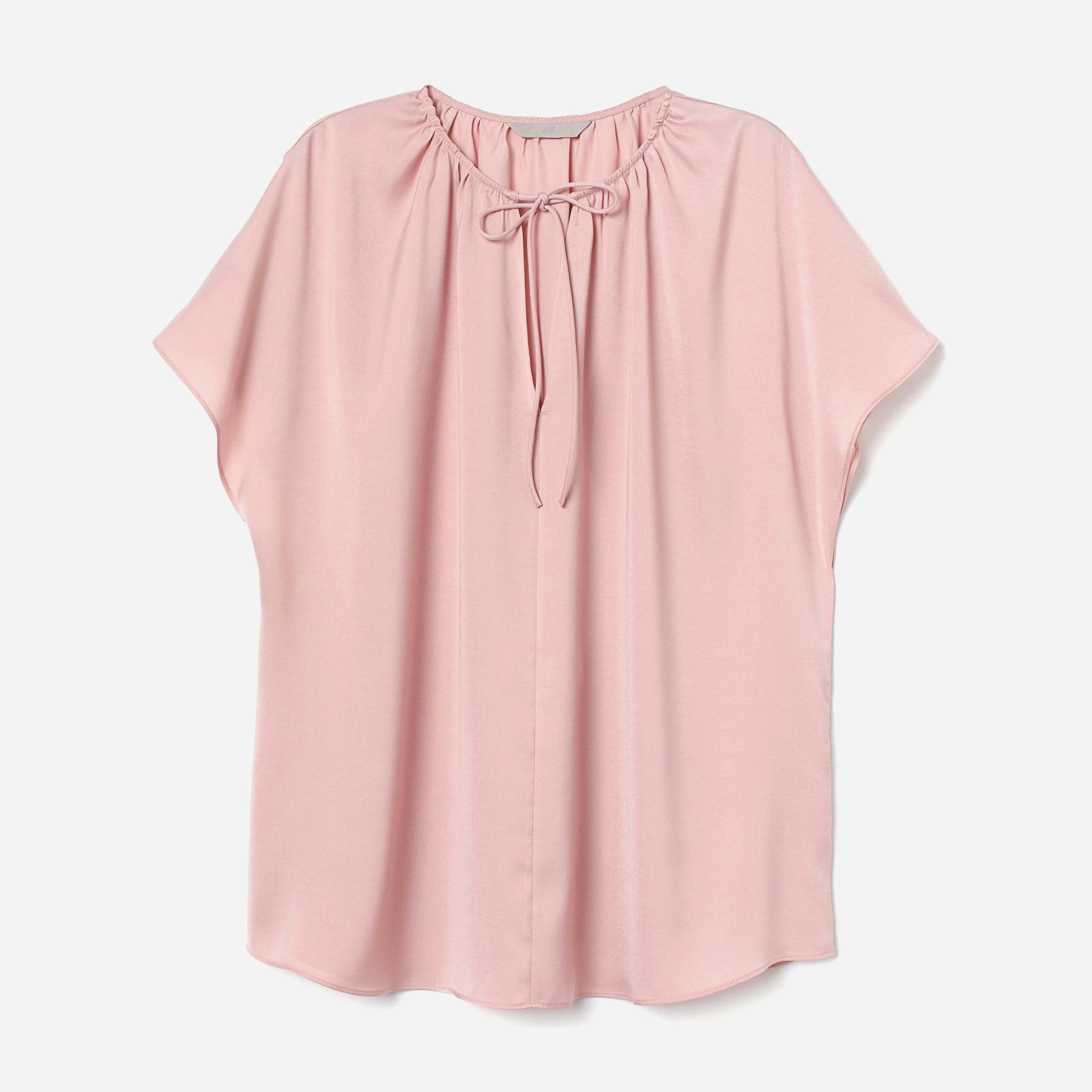 

Блузка H&M 3004-8598081 XL Светло-розовая