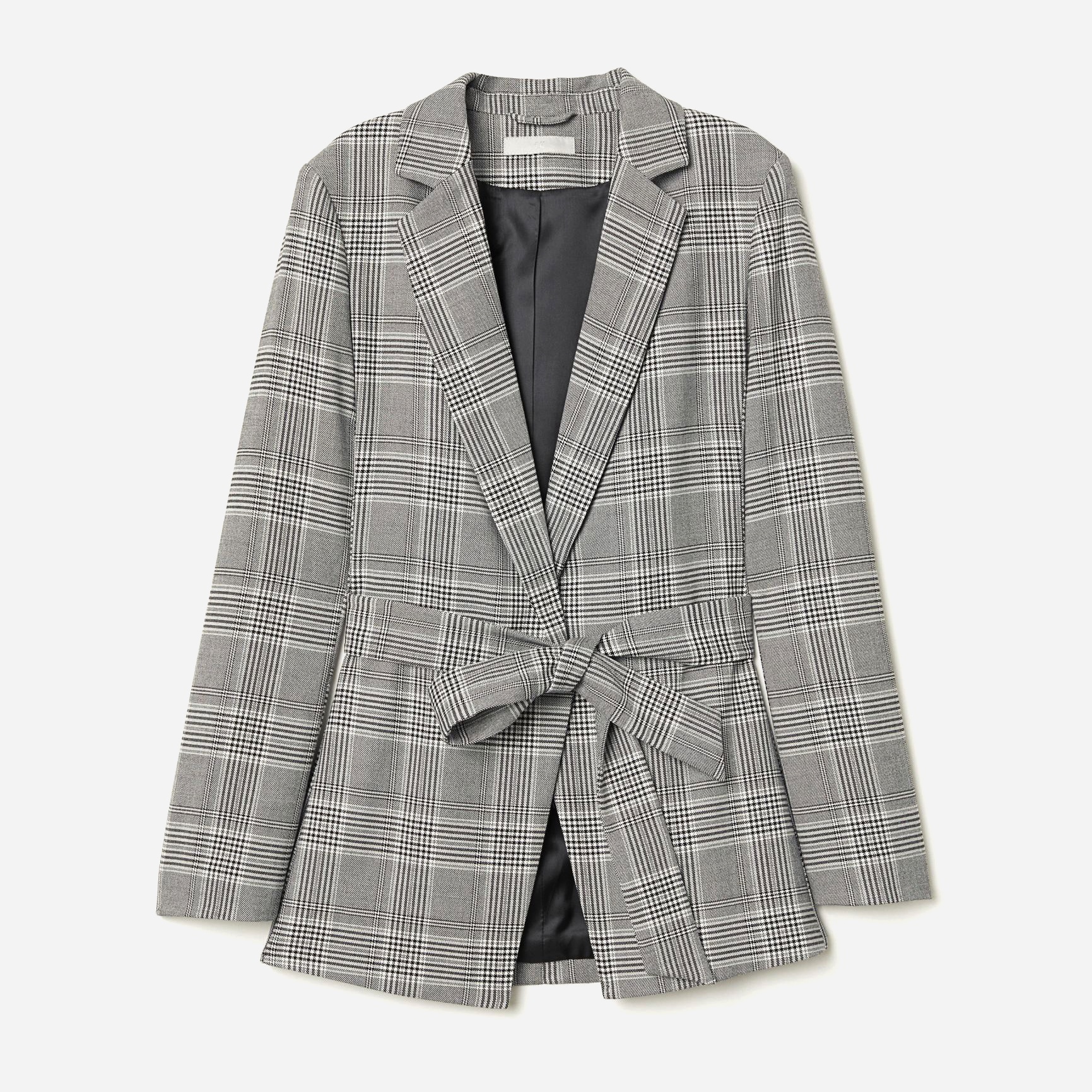 

Пиджак H&M 2504-6620848 38 Черный с белым