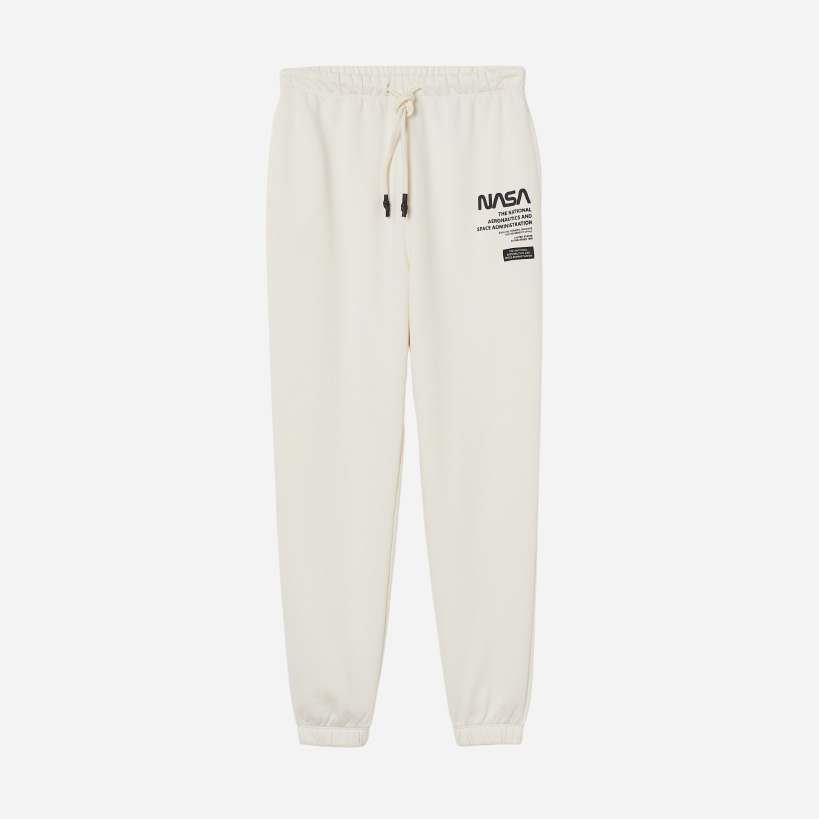 

Спортивные штаны H&M 2304-8816912 XL Кремовые