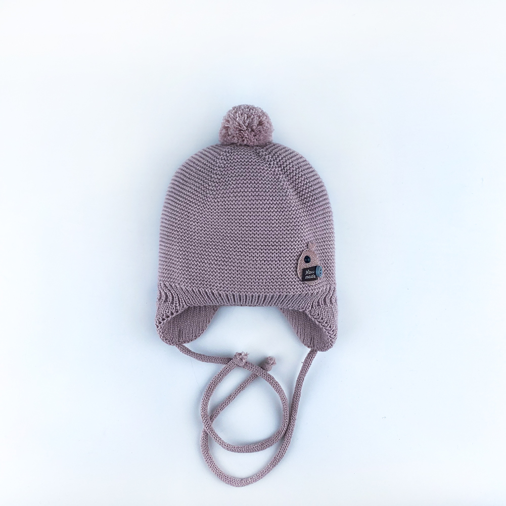 Зимняя Шапка Тео девочка 44-46см 01429 Пудра Talvi