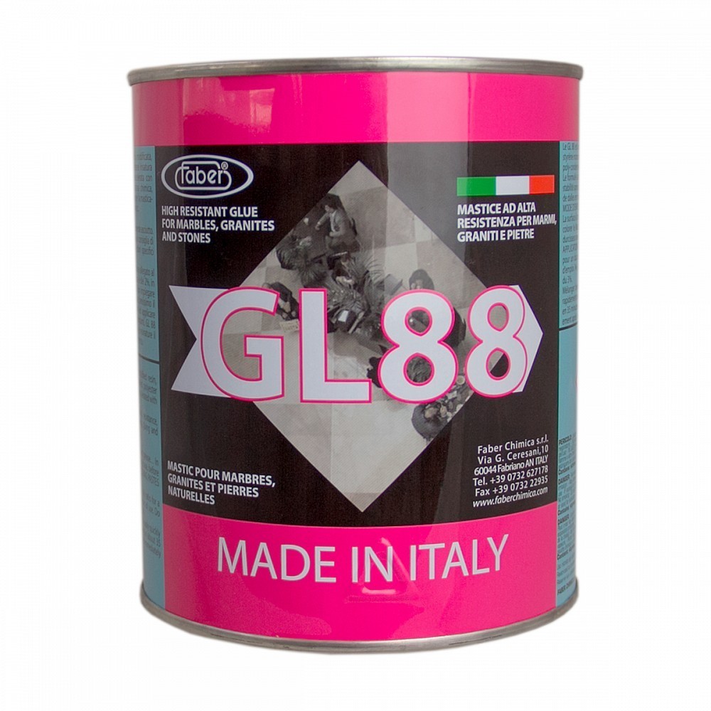 

Клей полиэфирный двух-компонентный для камня Faber GL88 Cristallino 1L прозрачный (стеклянный) арт0001