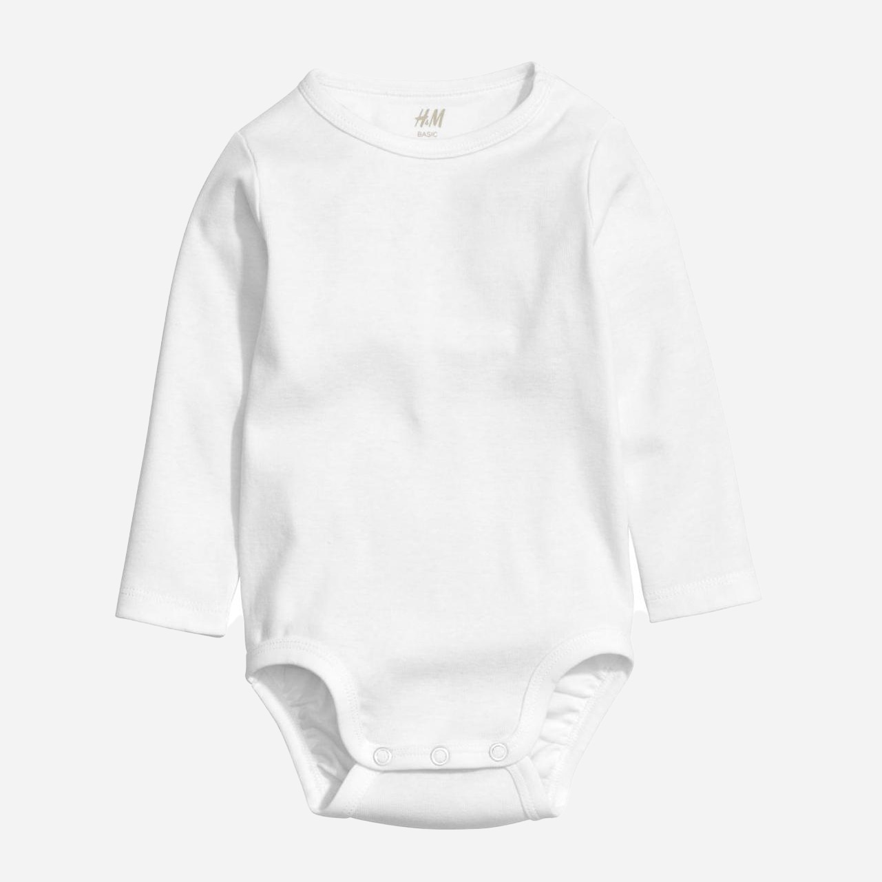 

Боди H&M 400456a16d 34 см Белое