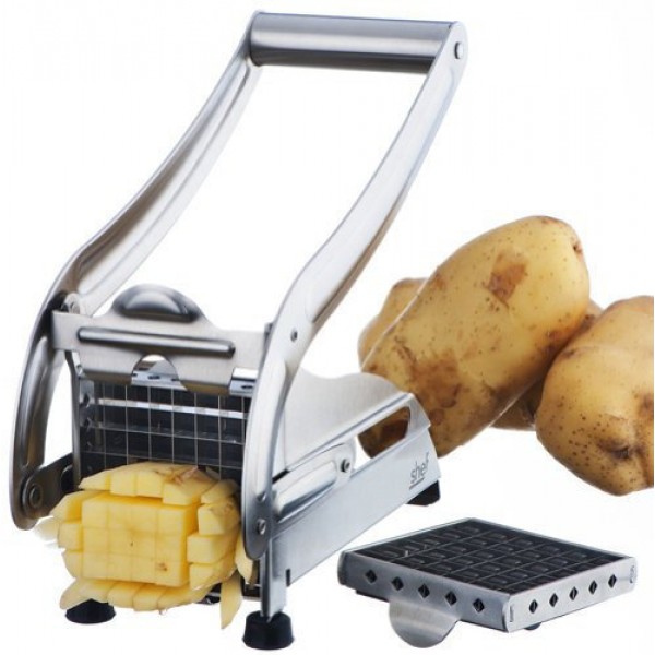 

Картоплерізка механічна, пристрій для різання картоплі фрі Potato Chipper