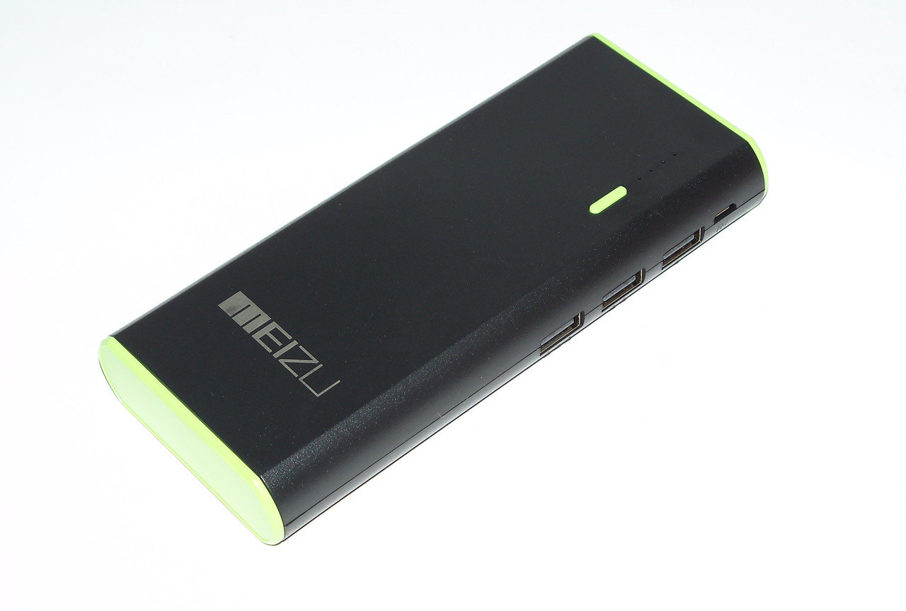 

Акумулятор зовнішний MEIZU LED 30000 mAh 3 USB+ LED фонарь