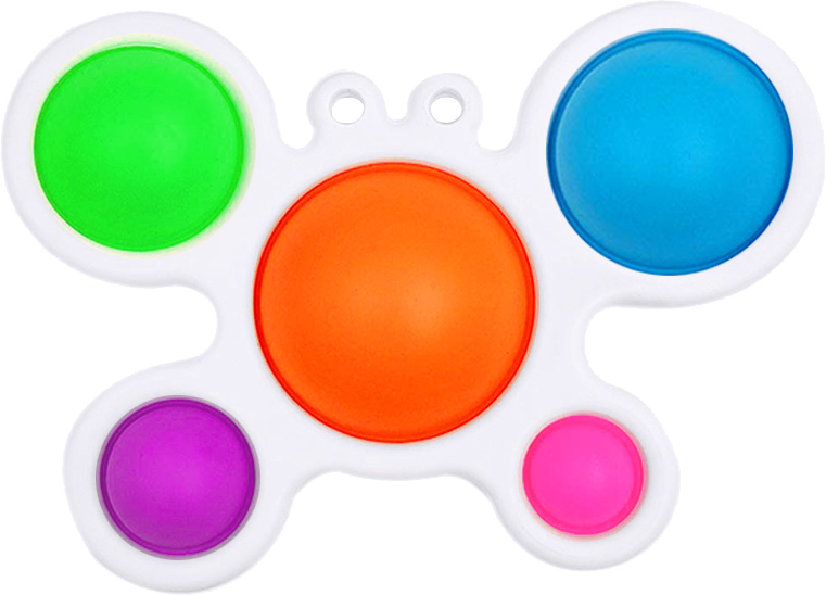 

Игрушка антистресс Simple Dimple Белый краб (2000992408349)