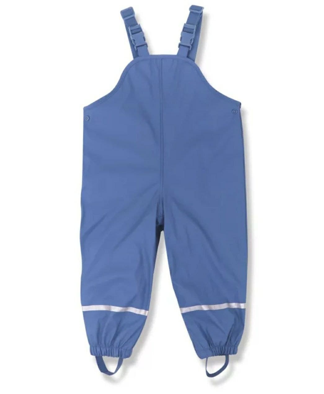 

Детский полукомбинезон дождевик для мальчиков Lupilu Грязепруф с утеплителем 122-128 см Синий