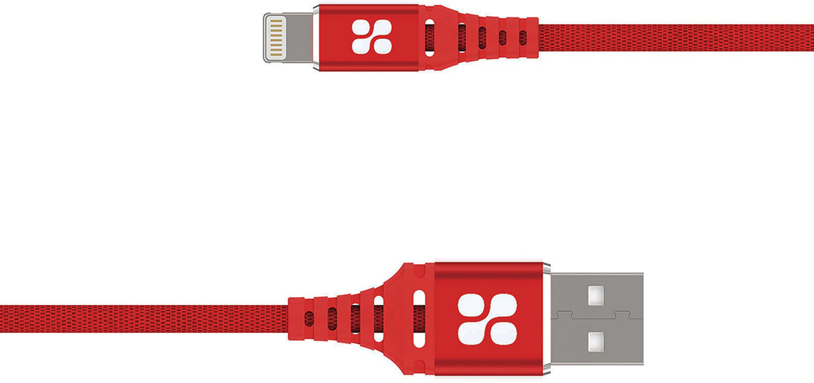 

Кабель Promate NerveLink-i2 USB/Lightning MFI 2.4А 2 м Red (nervelink-i2.red)