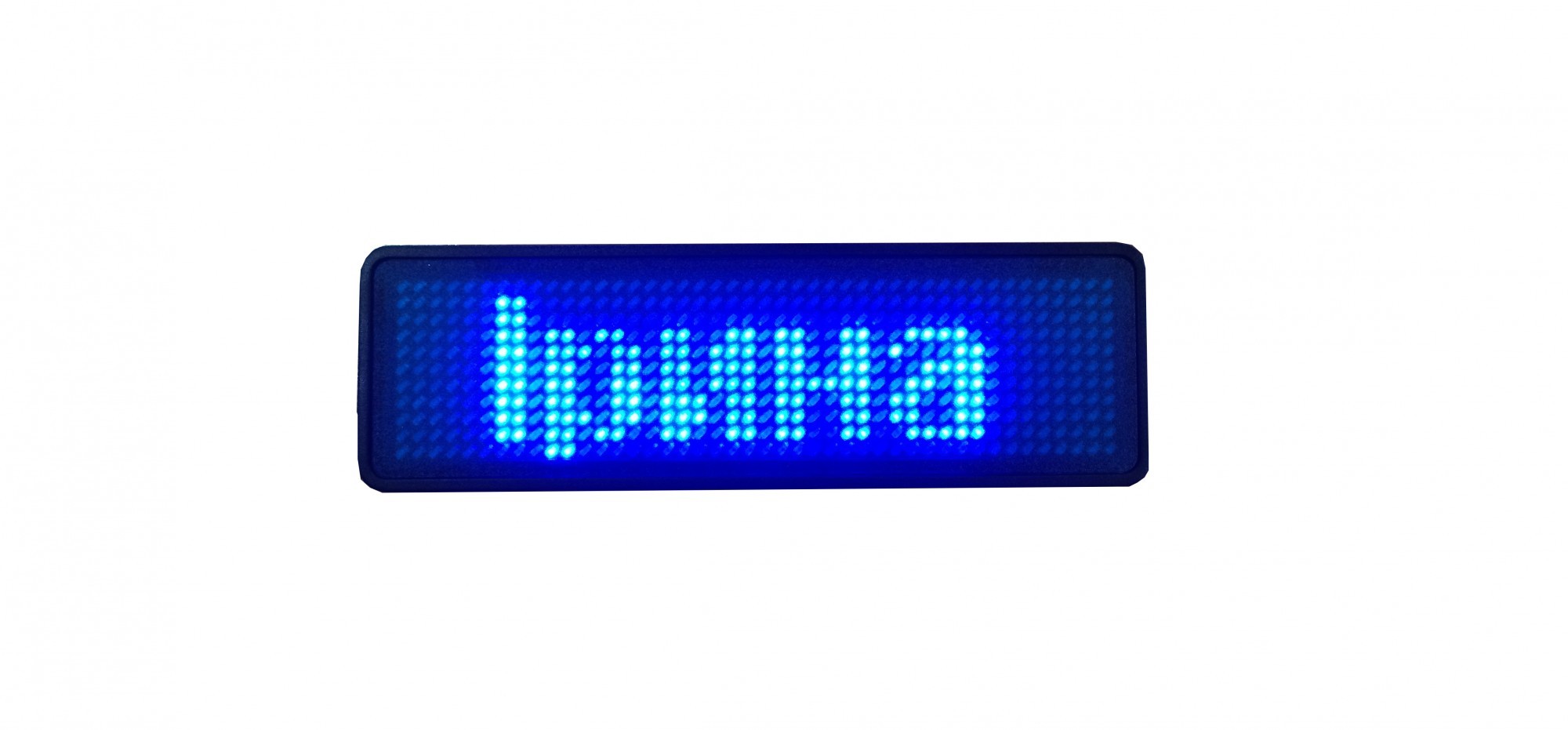 

LED бейджик электронный (бейдж) Синий