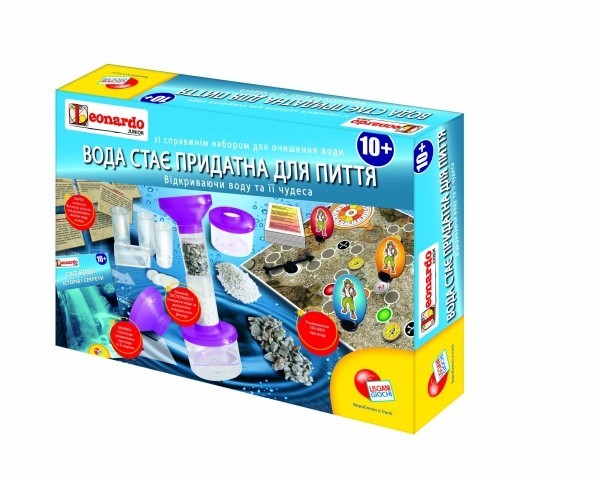 

Игровой набор LISCIANI GIOCHI "LEONARDO ОЧИСТКИ ВОДЫ" U36783