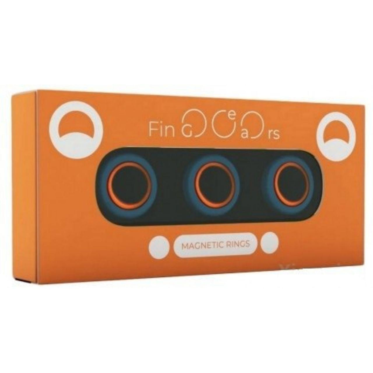 

​Магнитные кольца FinGears Magnetic Rings Sets Size M Blue-Orange