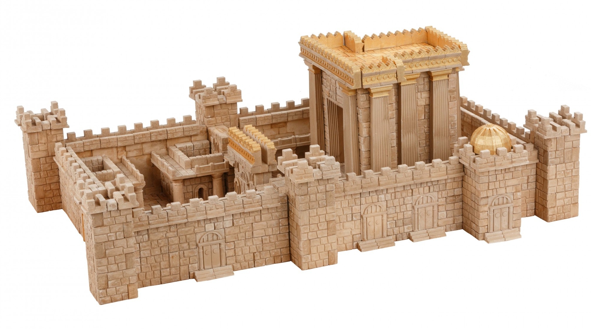 

Конструктор из керамических кирпичиков "TEMPLE IN JERUSALEM" Країна замків та фортець