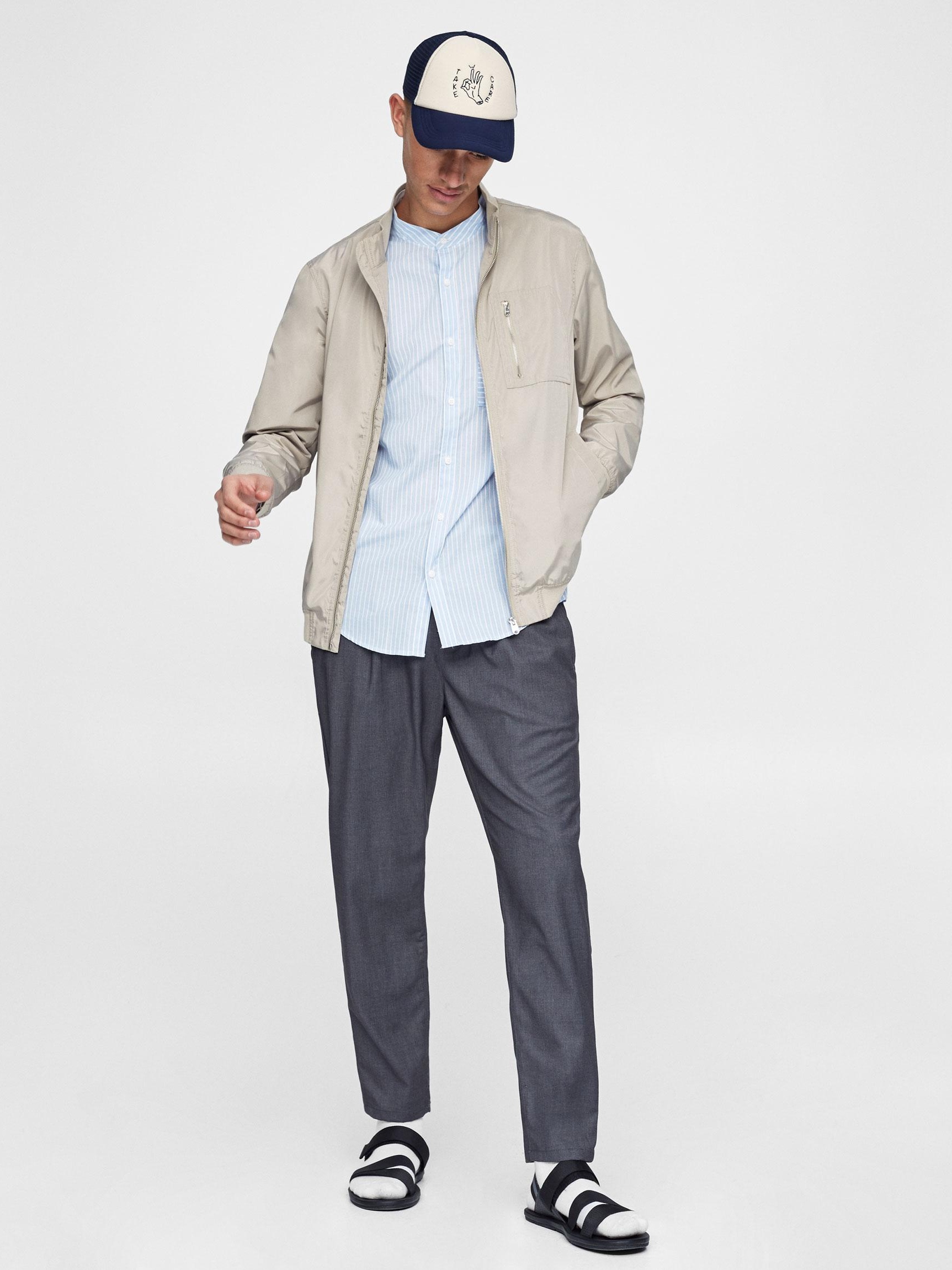 

Бомбер Pull & Bear 9713/521/707-ACTQ L Бежевый