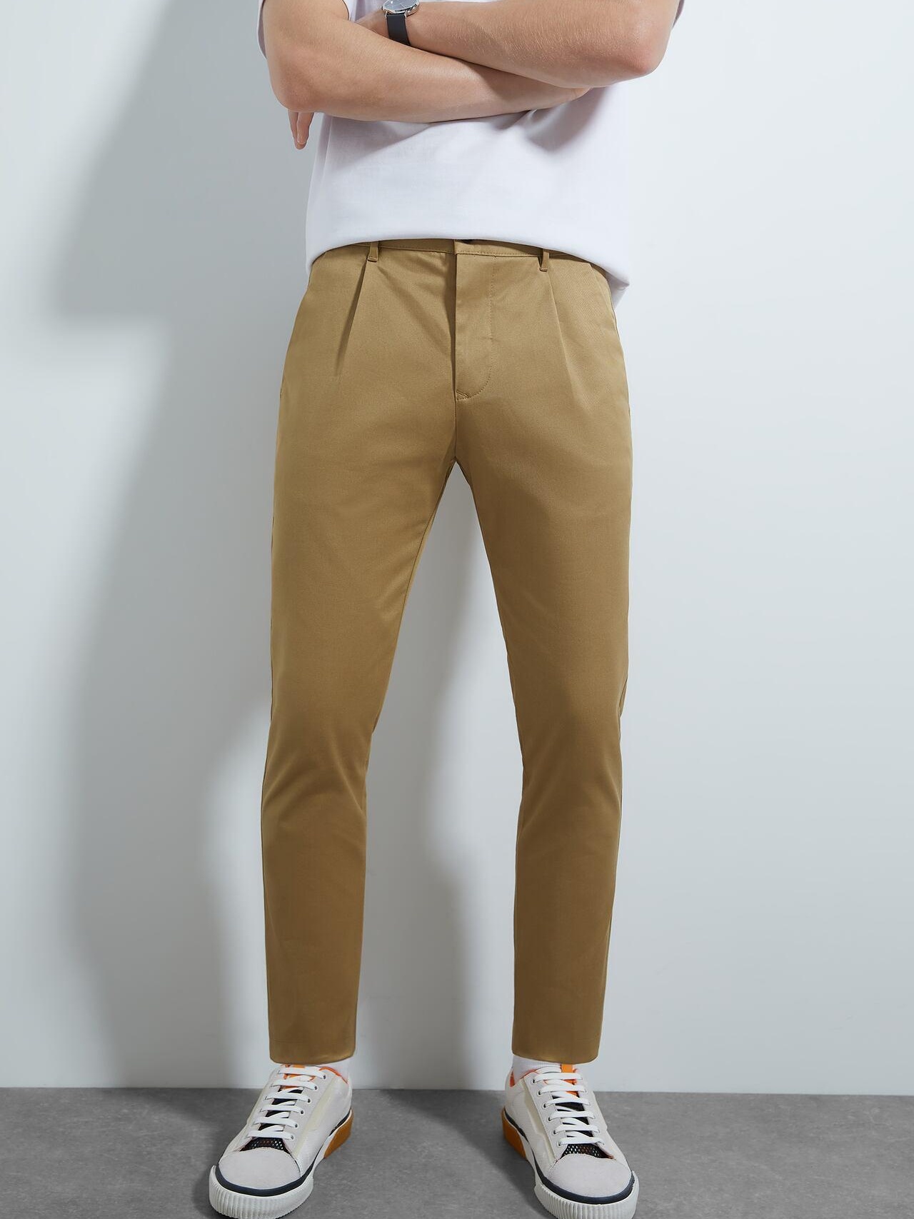 

Брюки Zara 6861/335/707-ACTQ 38 Бежевые