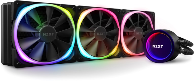 

Система жидкостного охлаждения NZXT Kraken X73 RGB - 360 мм AIO Liquid Cooler with Aer RGB and RGB LED (RL-KRX73-R1)