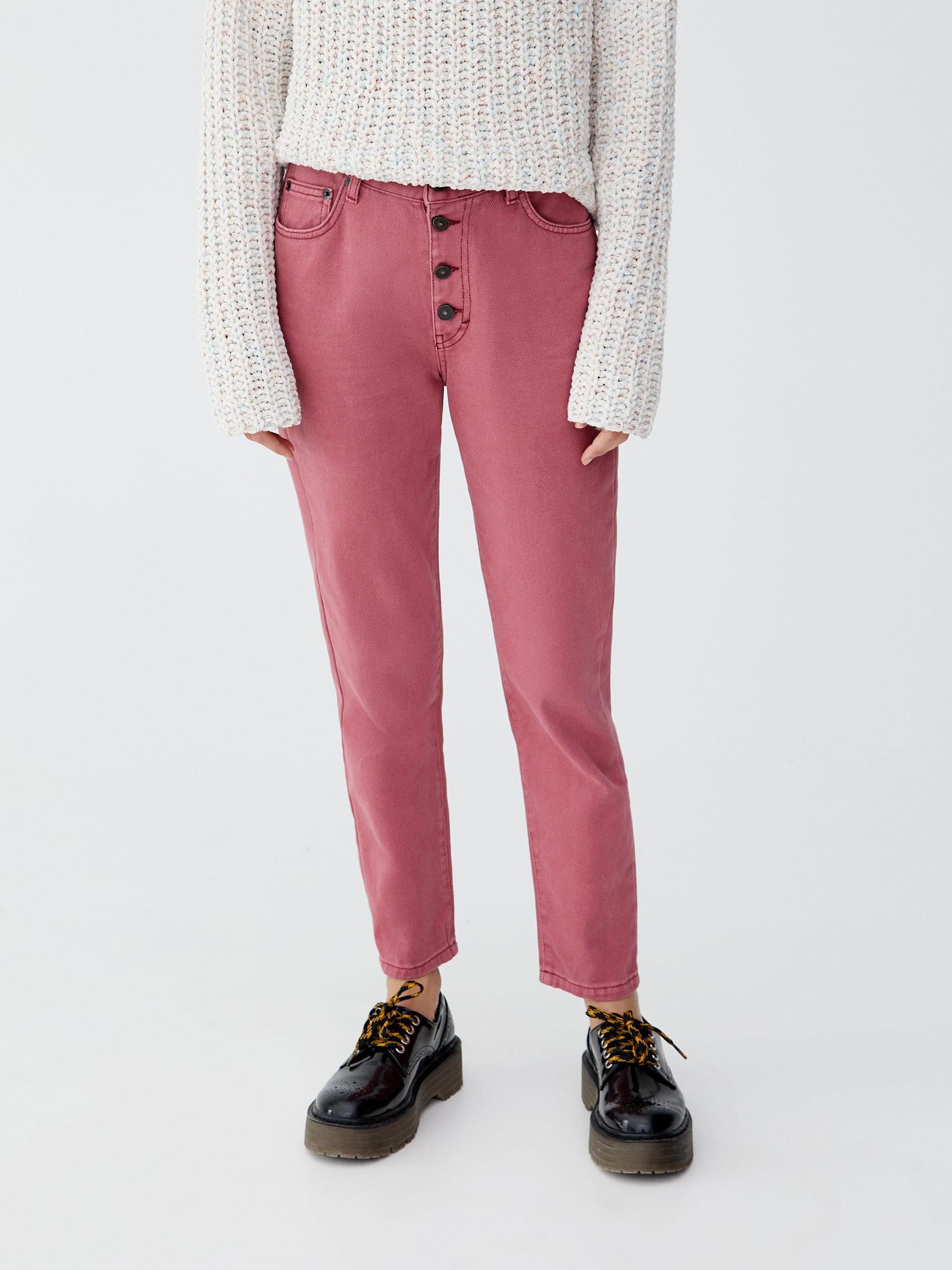 

Джинсы Pull & Bear 9680/334/687-ACWG 42 Розовые