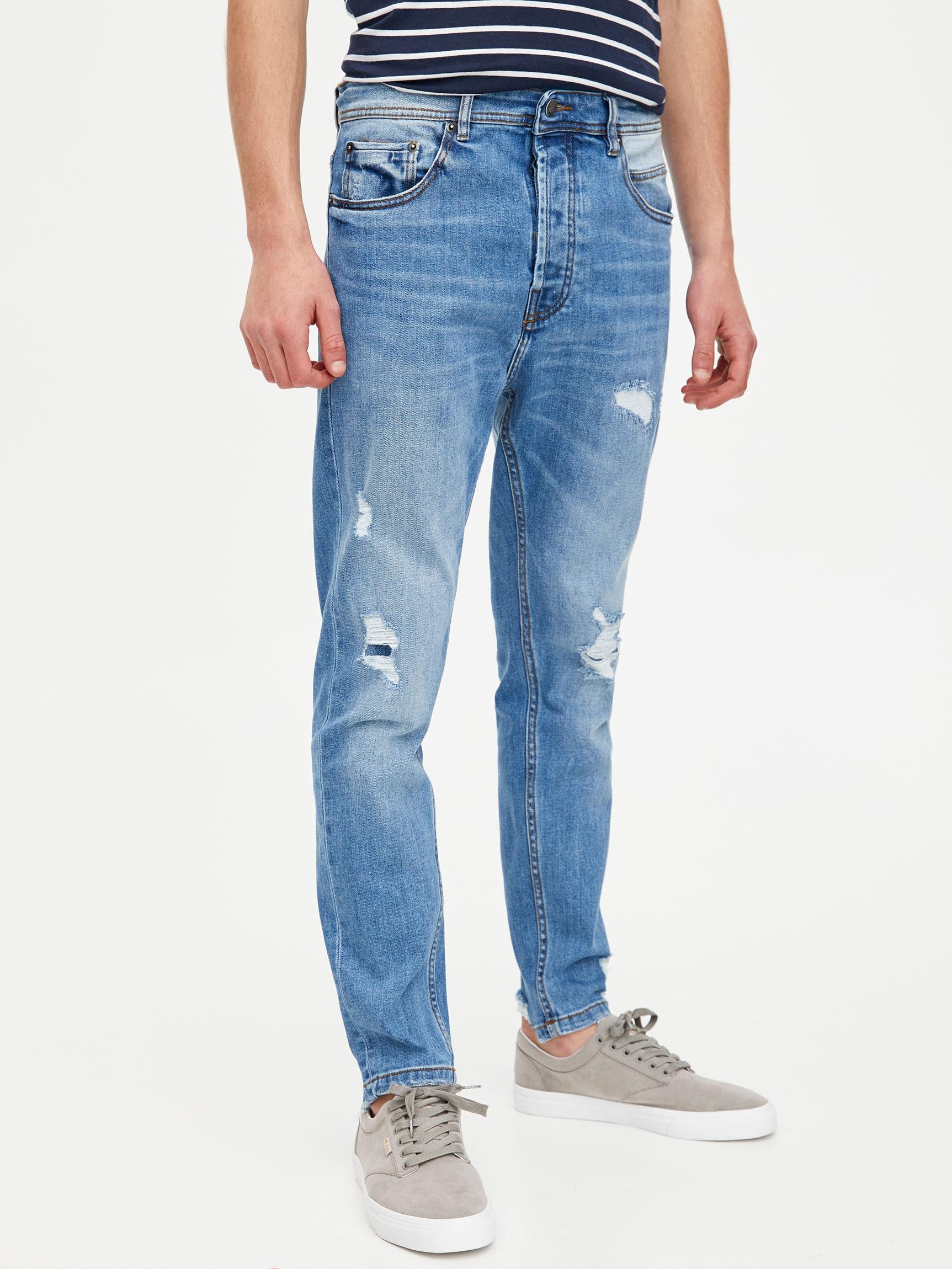 

Джинсы Pull & Bear 9688/554/401-AAVW-AAVW 40 Синие-голубые