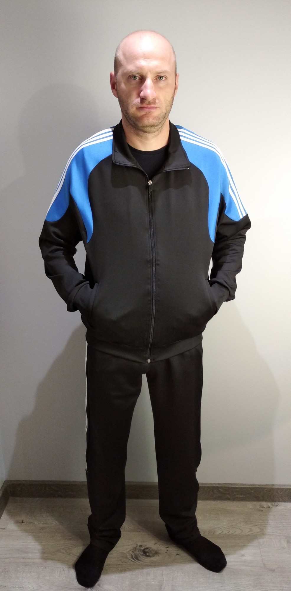 

Мужской спортивный костюм Sport A05 black XXL