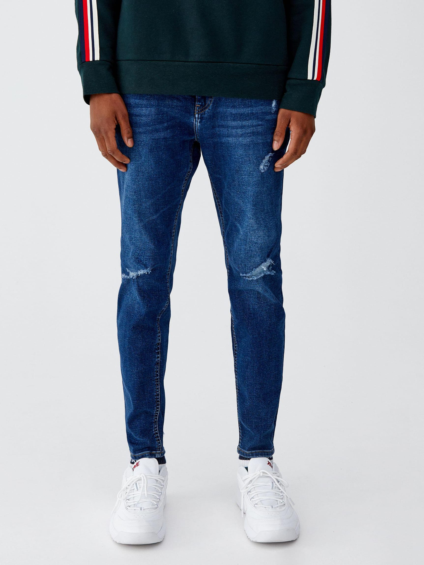 

Джинсы Pull & Bear 9688/517/407-ACXD 38 Синие
