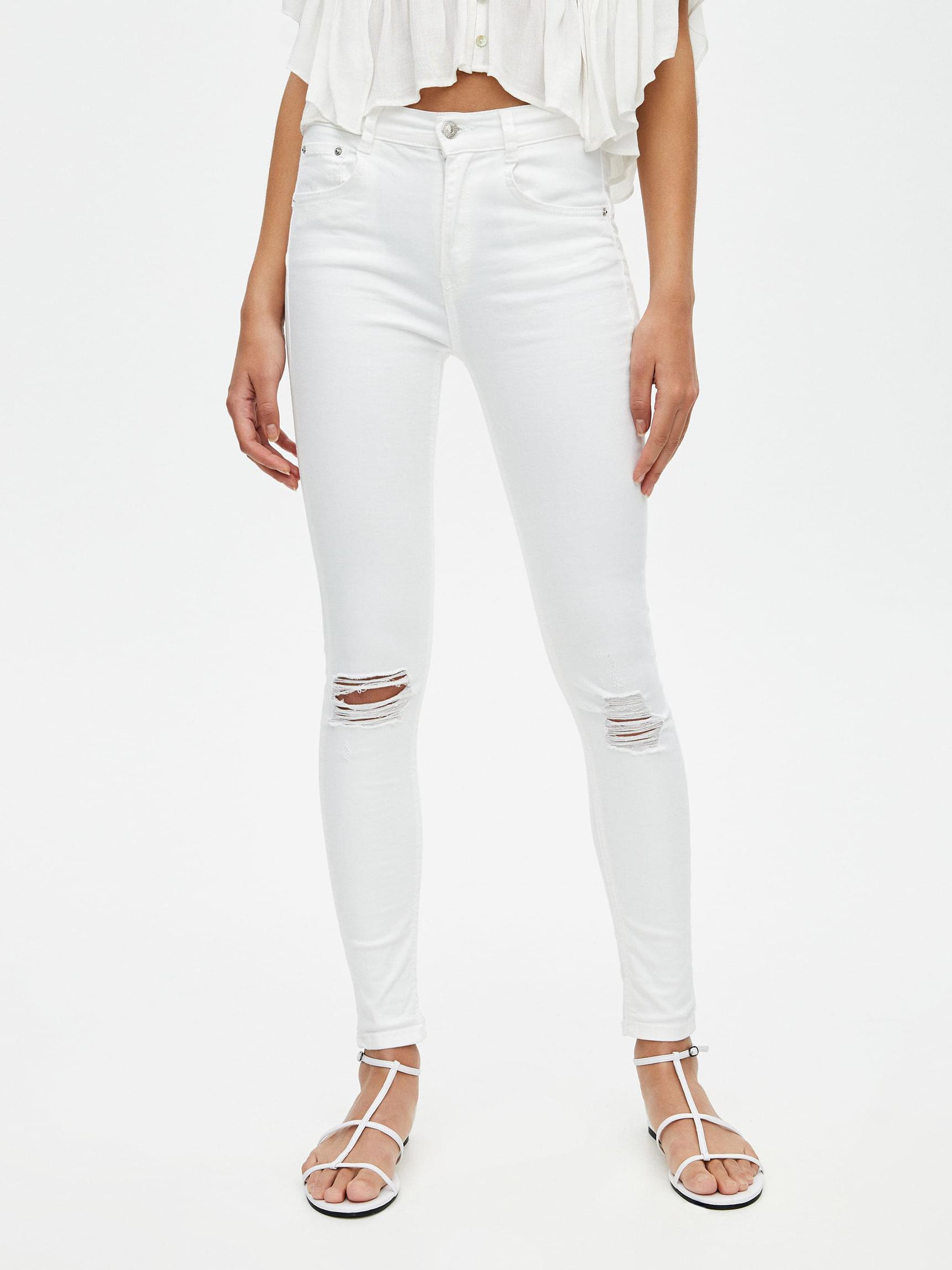 

Джинсы Pull & Bear 9687/342/250-ACTS 36 Белые
