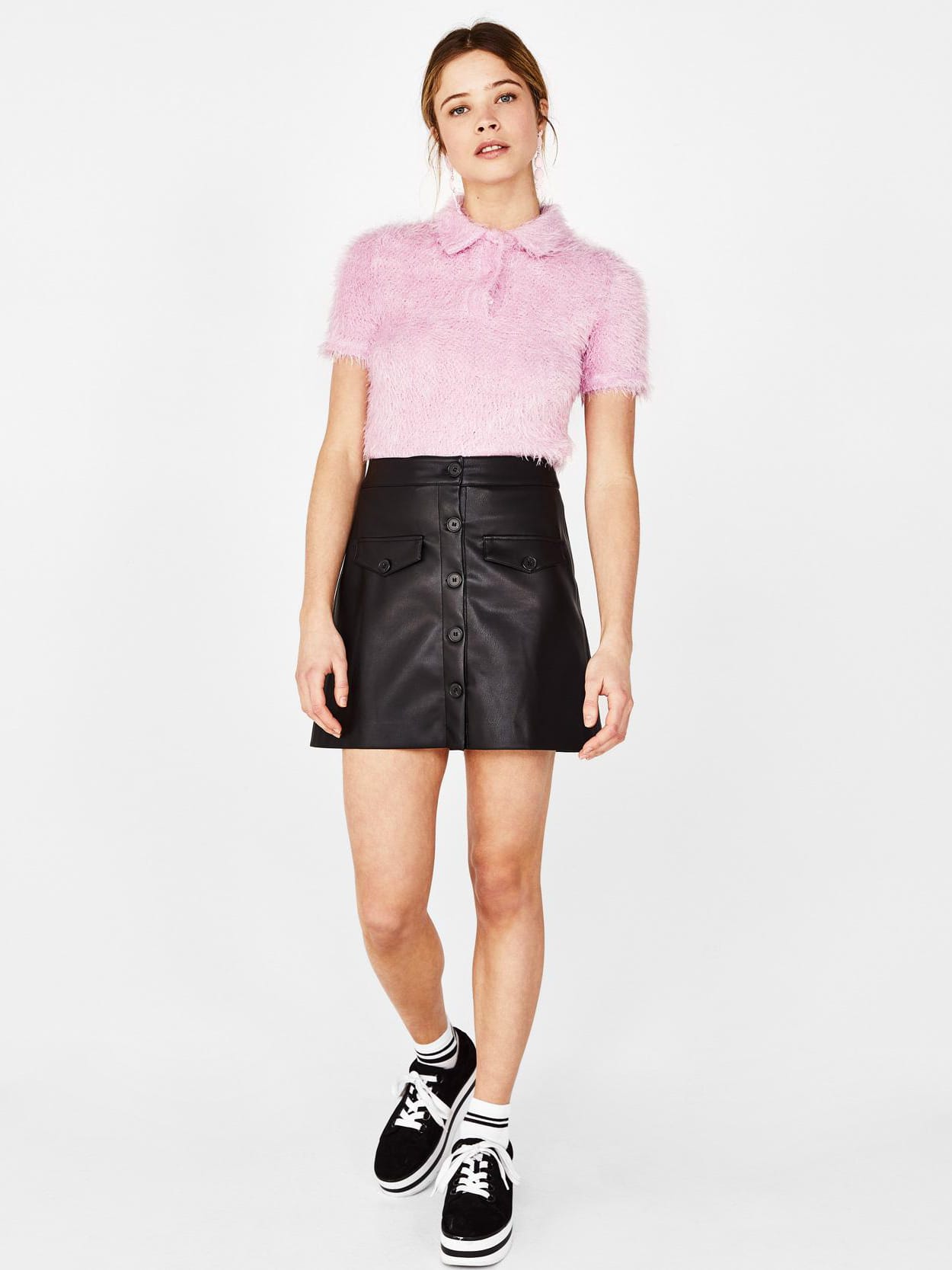 

Юбка Bershka 0573/187/800-ABPP S Черная