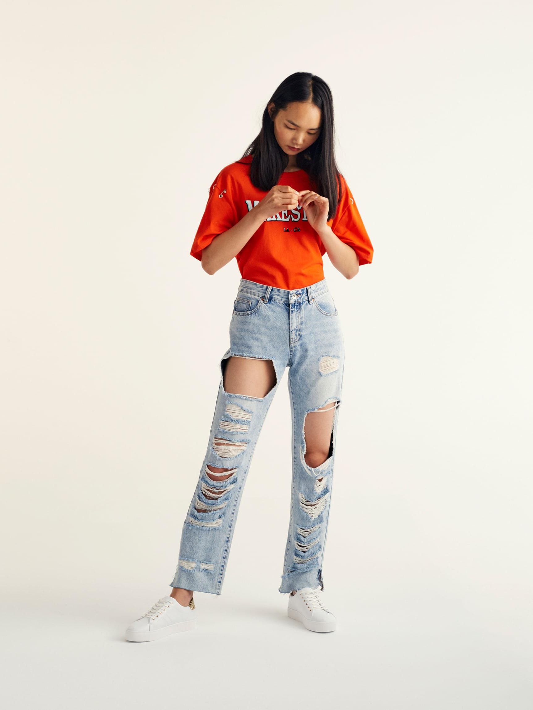 

Джинсы Pull & Bear 9685/324/400-ACUP 38 Голубые