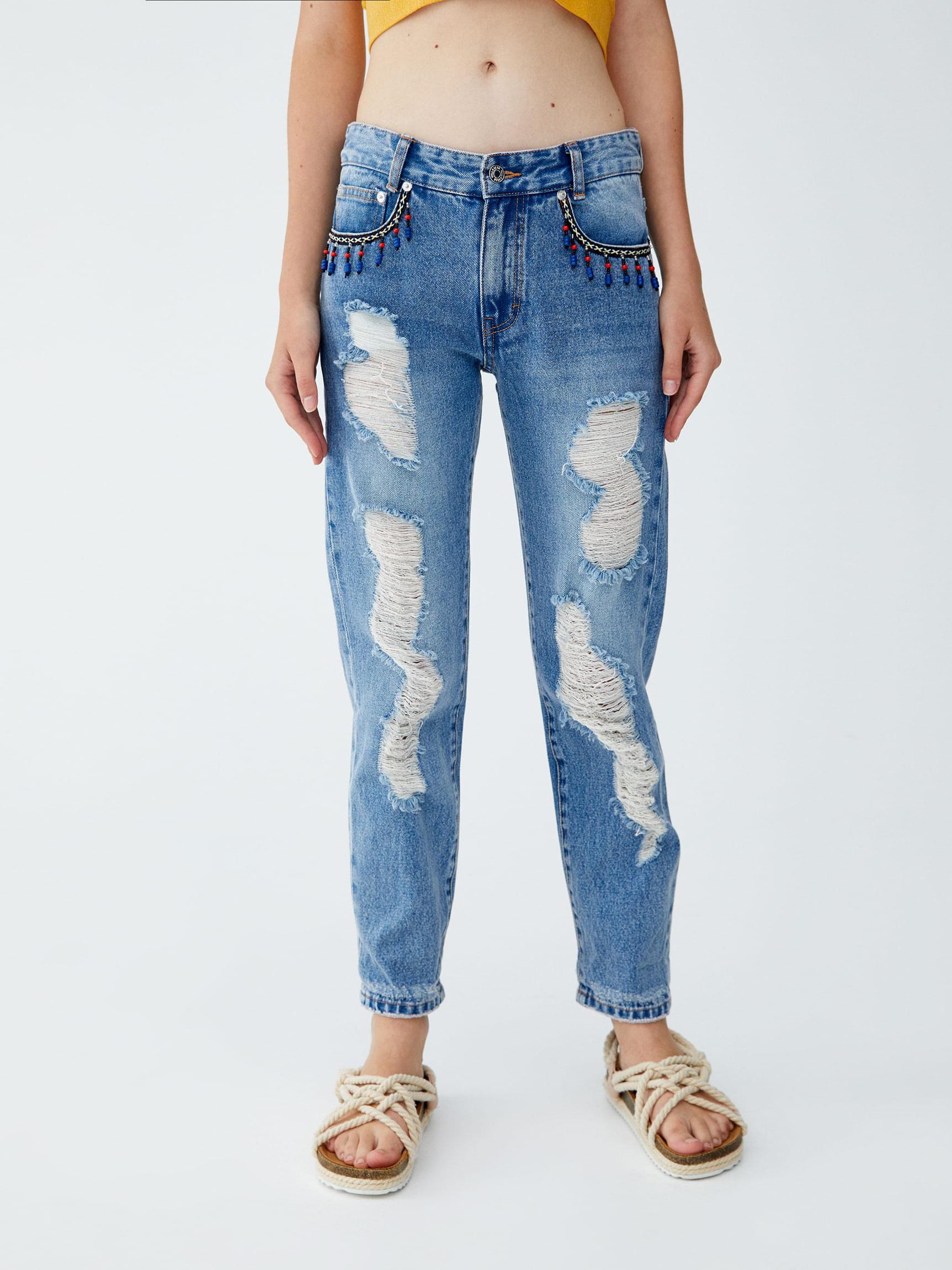 

Джинсы Pull & Bear 5687/323/400-ACXD 32 Синие