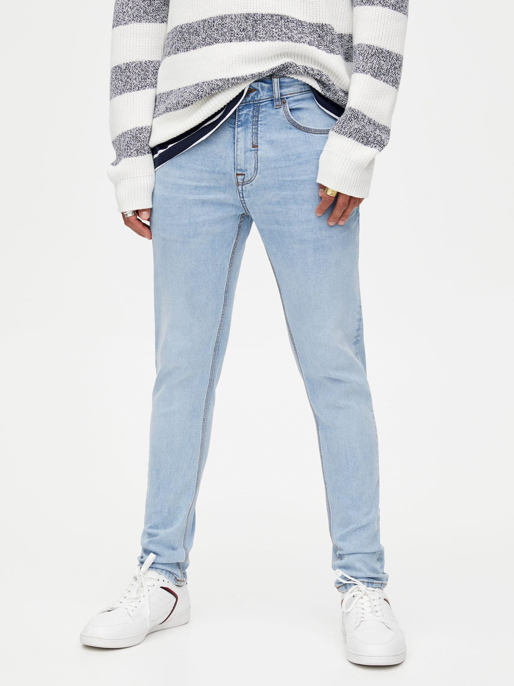 

Джинсы Pull & Bear 5683/558/406-ACWM 38 Светло-голубые