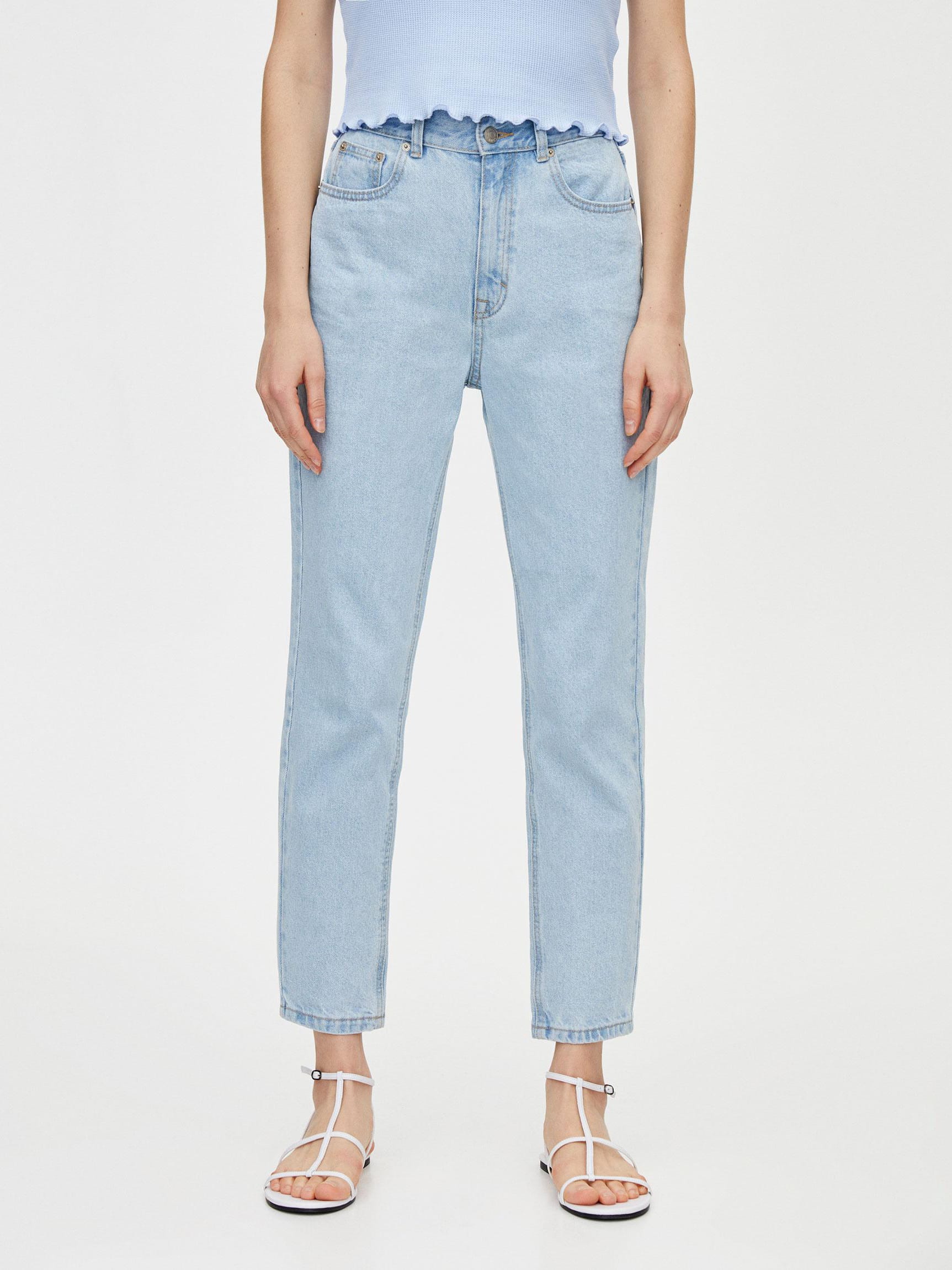 

Джинсы Pull & Bear 5683/325/400-ACTZ 42 Бледно-голубые