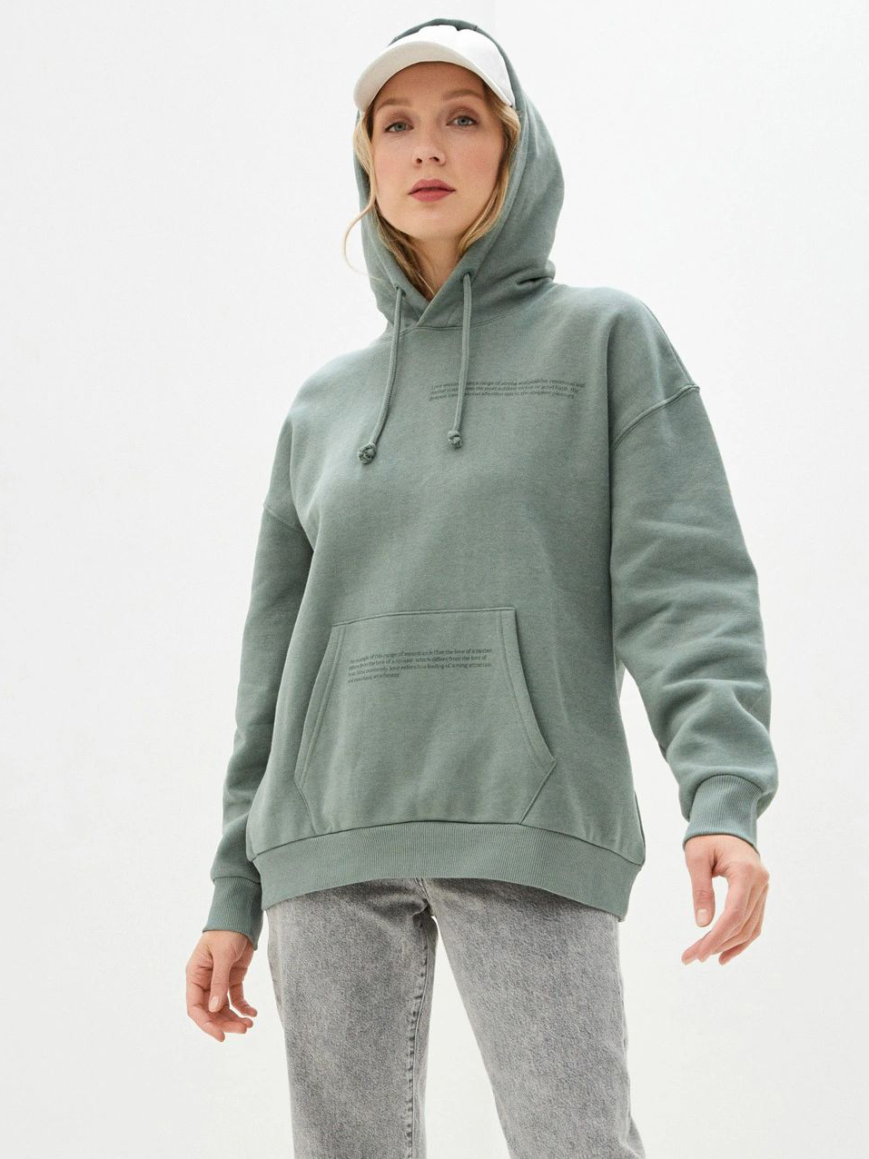 

Худи BeFree 2111020405_12 S Зеленое