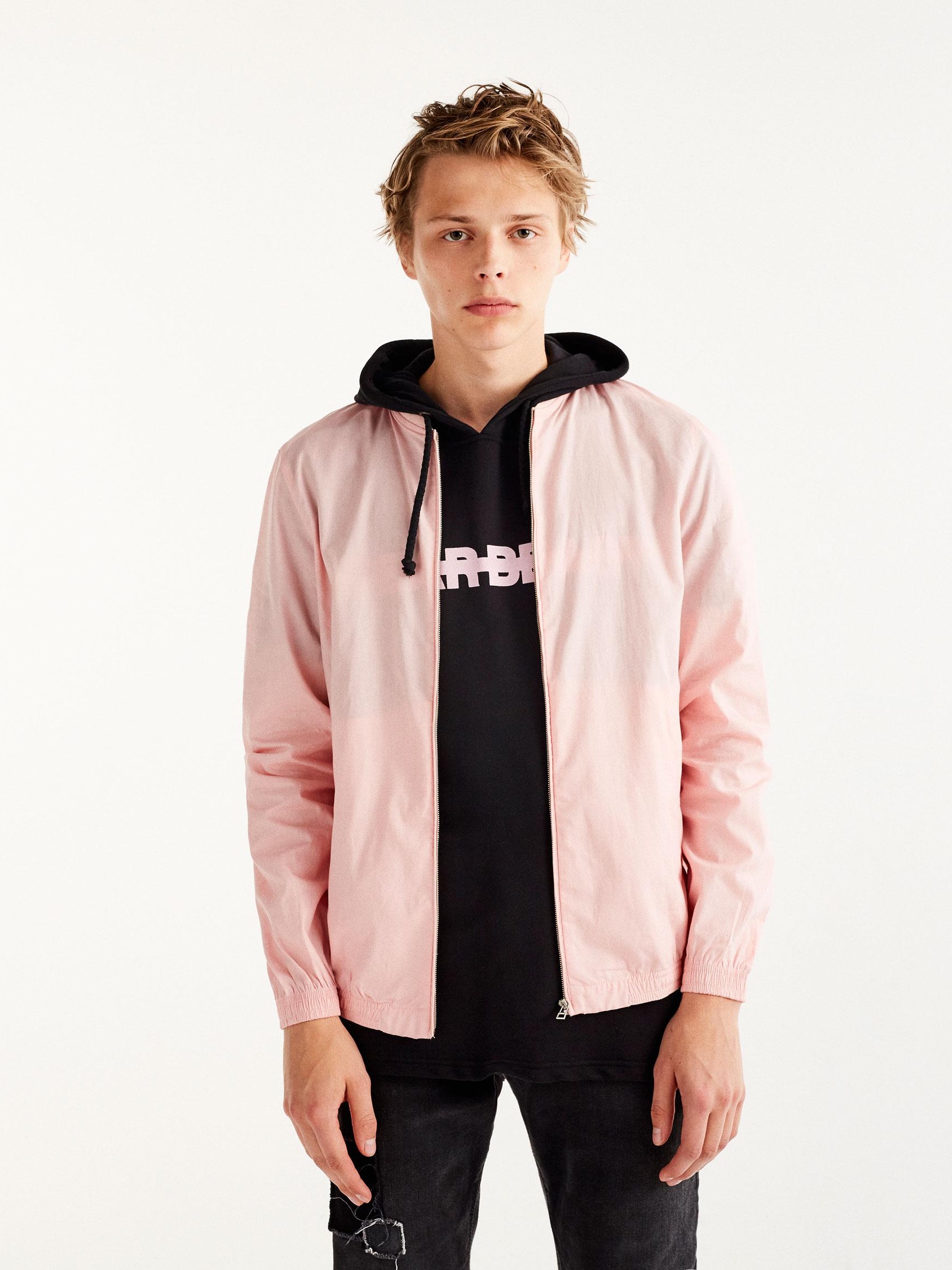 

Бомбер Pull & Bear 9713/560/620-ACWV M Светло-розовый