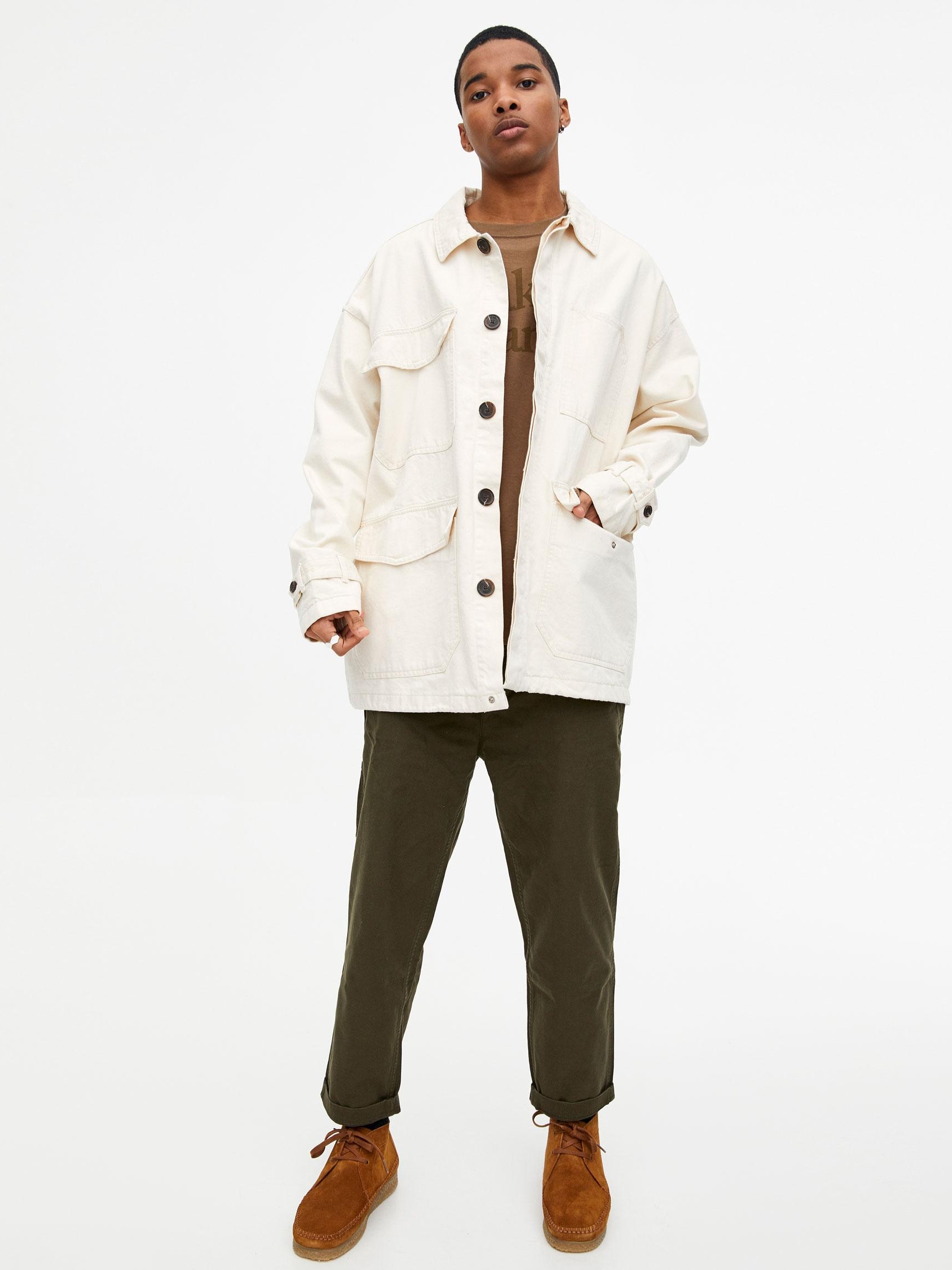 

Ветровка Pull & Bear 9711/561/251-ACWJ L Светло-бежевая