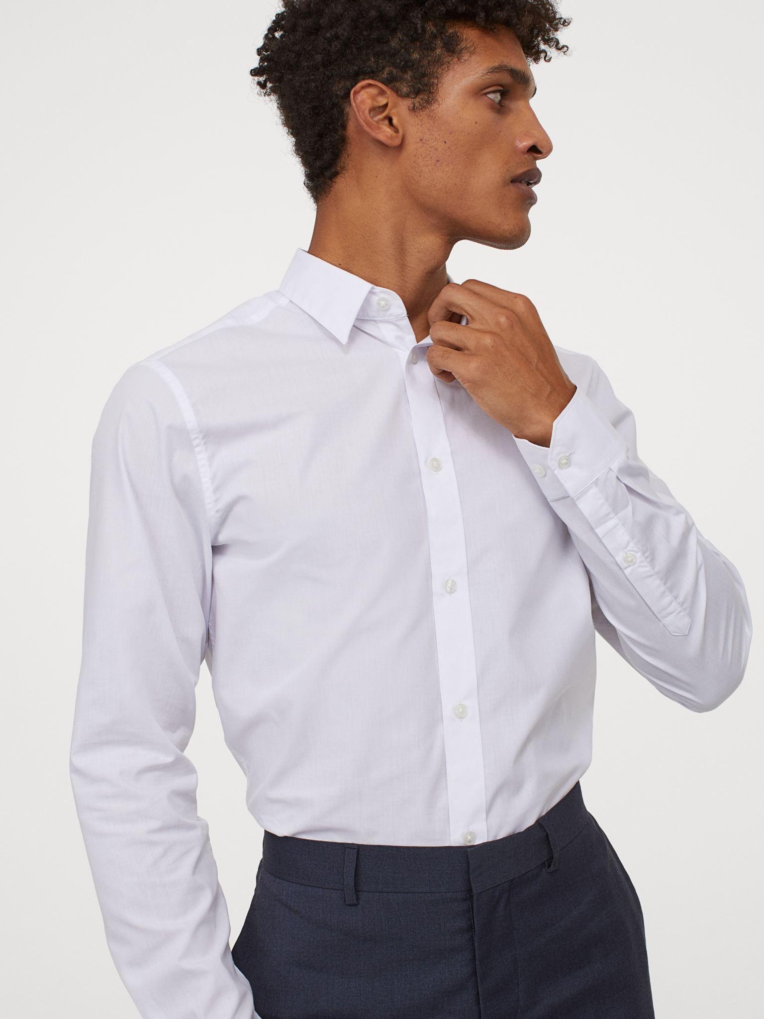 

Рубашка H&M 7817581-ACTS XXL Белая