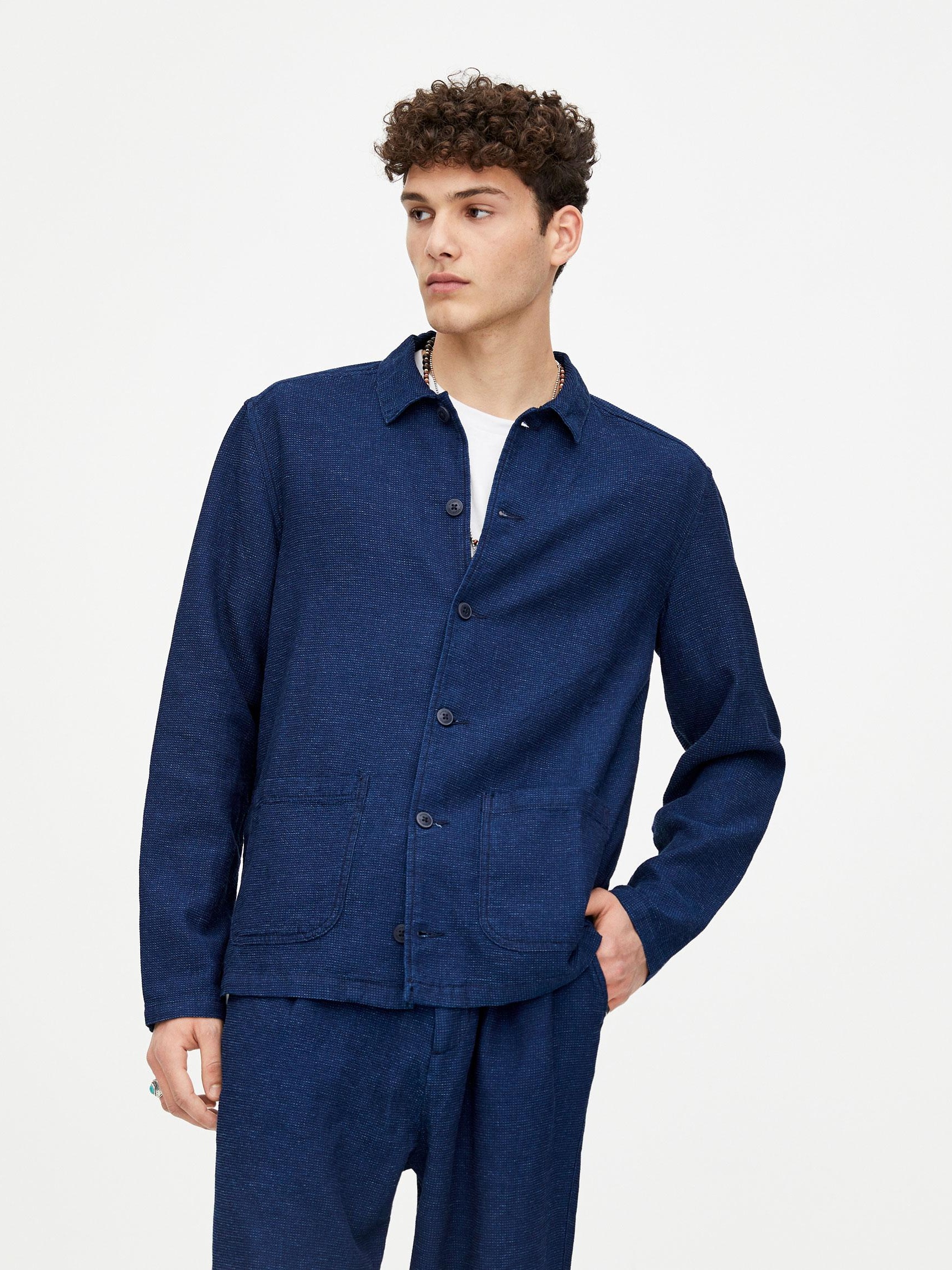 

Рубашка Pull & Bear 5715/580/400-ACXD L Синяя