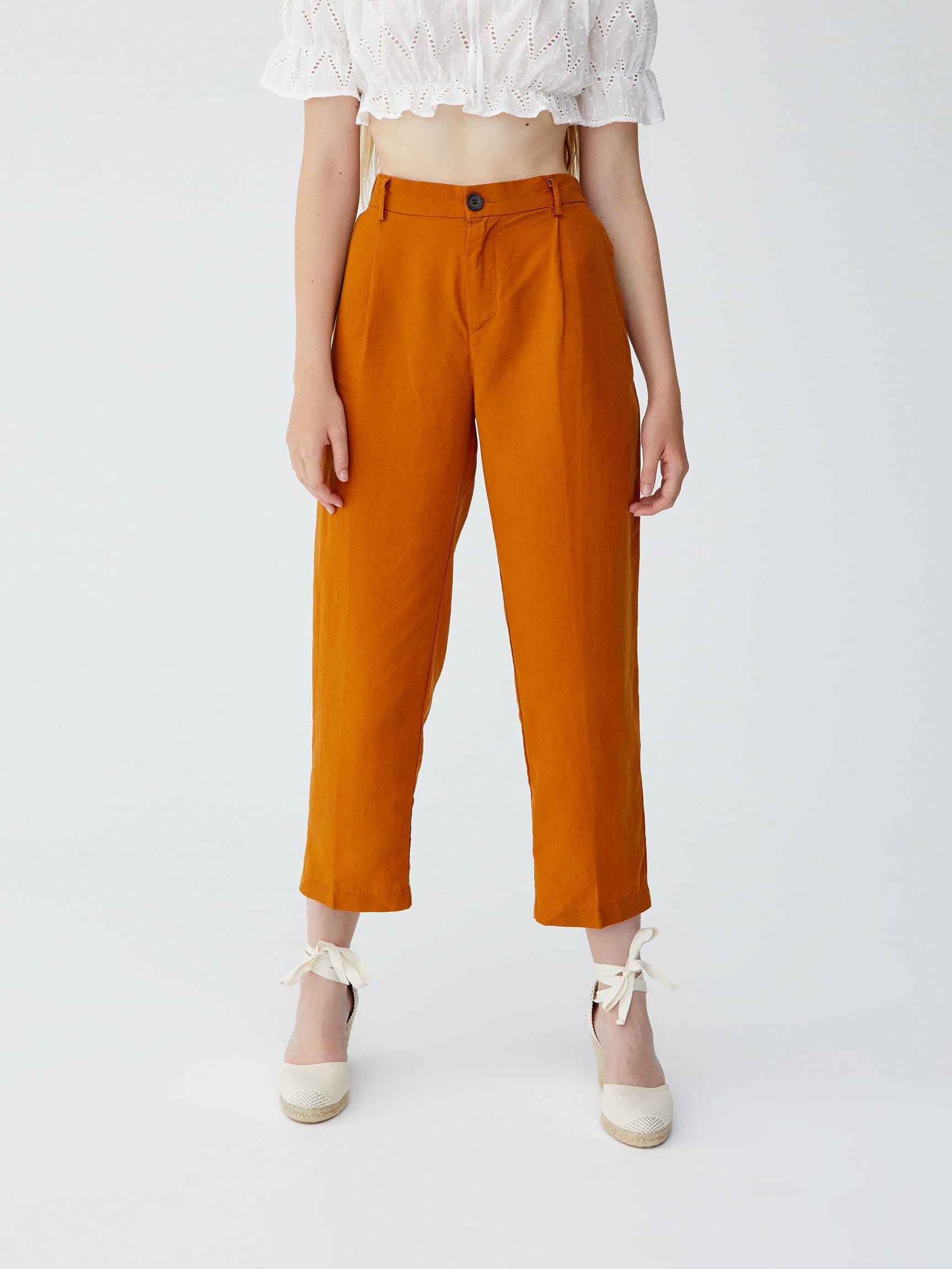 

Брюки Pull & Bear 9680/326/305-ACVE S Коричневые